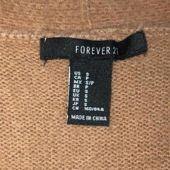 F21 Soft Taupe Cardigan - Picture 2 of 3